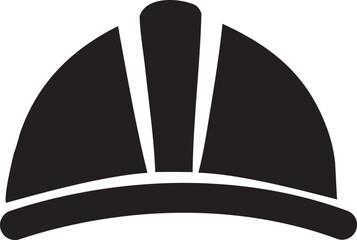 helmet icon silhouette.