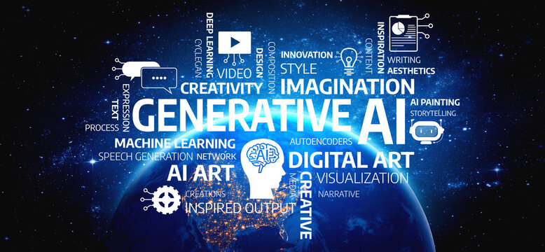 This image showcases the essence of generative AI, highlighting creativity and innovation in digital art, machine learning, and inspiring ideas for artistic expression. Tessel