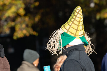 Festive and creative Thanksgiving Turkey Trot hats