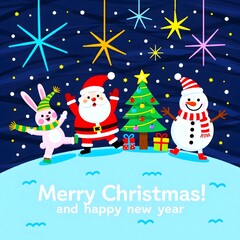 Merry christmas and happy new year