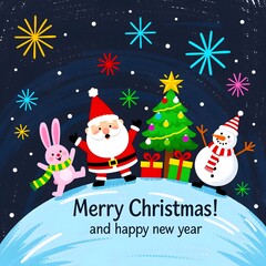 Merry christmas and happy new year