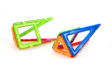 Creative STEM construction toy forming full panda model