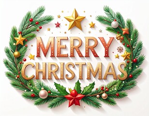 メリークリスマス　文字