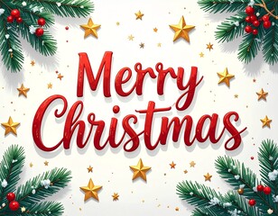 メリークリスマス　文字