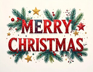 メリークリスマス　文字