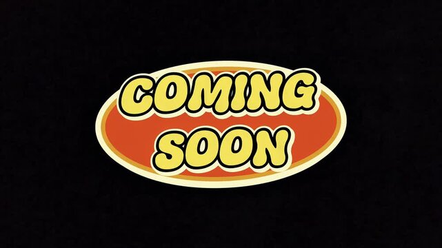 Get Ready The exciting 'Coming Soon' announcement is about to unveil a new experience, promising anticipation and future reveals 4K Motion Animations