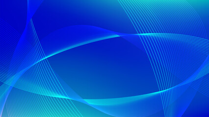 abstract blue wave background