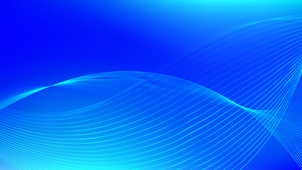 abstract blue wave background