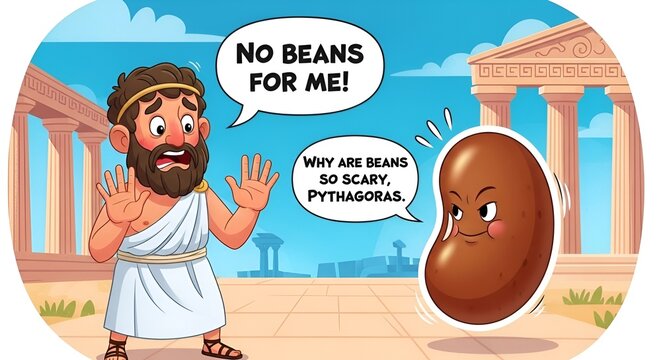 Pythagoras and the Bean: A Mathematical Philosopher's Unusual Fear