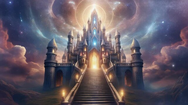 Realm of the Ascended A celestial monumen in the sky