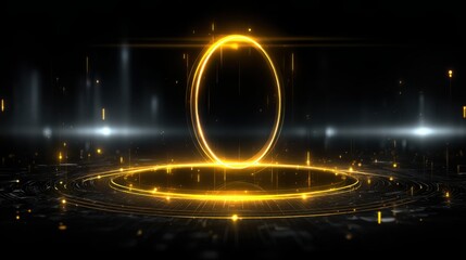 Circular growth mesh icon concept featuring loops generating expansive opportunities for business innovation