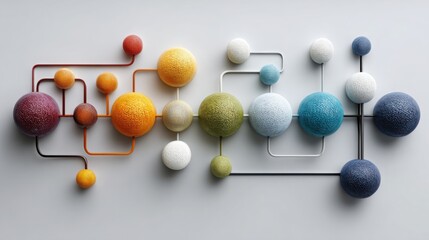 Corporate change optimization strategy roadmap icon concept highlighting unique patterns for business strategy visualization