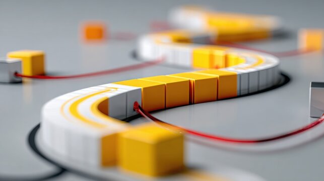 Corporate data infrastructure framework roadmap icon concept highlighting strategic planning for data management solutions