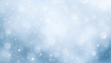 Barely-there snowfall blur background