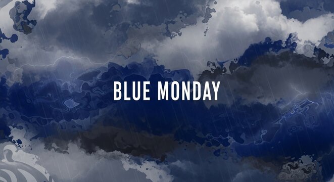 Indian Wedding Event Night Blue Theme Decor Rain Effect Photography Backdrop Design Ideas