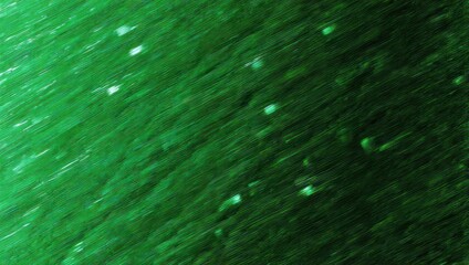 Abstract green background with streaks and spots, artistic and dynamic.