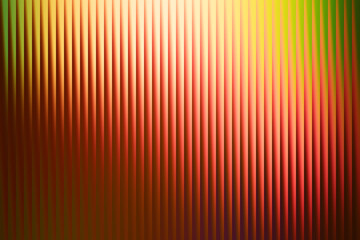 A vibrant gradient of vertical lines in shades of red orange and yellow