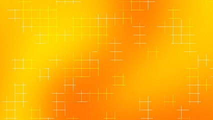 Yellow Orange Grid Line Abstract Background with Bright Modern Glow Effect