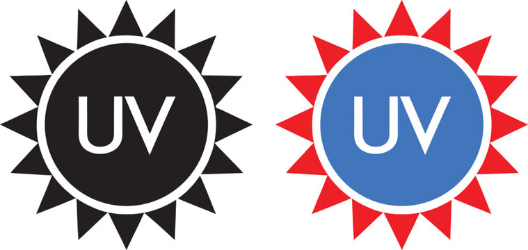 UV index sun symbol