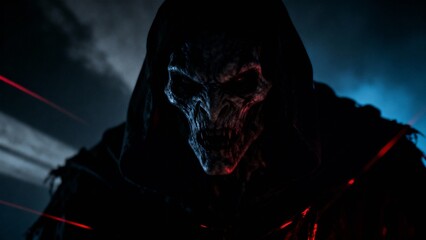 evil malevolent entity, dark ominous place