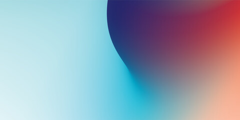 Abstract Gradient Background with Smooth Color Transitions and Soft Blurs.