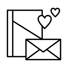 fan letter icon