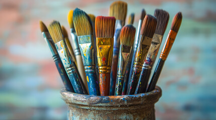 set of brushes