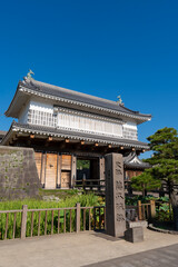 鹿児島城御楼門（鶴丸城跡）