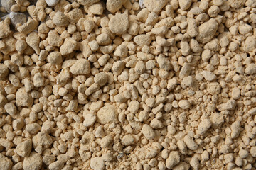 making a handamde soil mix special for a cactus arrangement pot