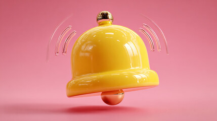 Rotating Yellow Safety Helmet on a Sphere