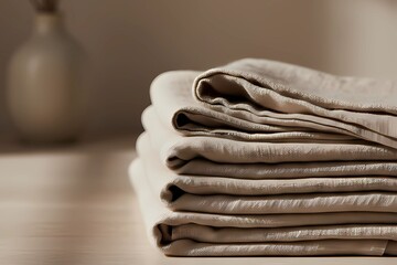 Natural Linen Fabric Texture and Still-Life Collection