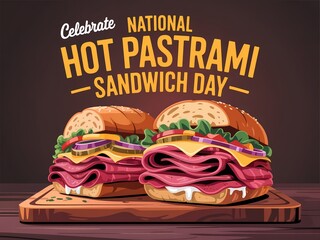 Celebrate national hot pastrami sandwich day with a deliciously stacked sandwich feast
