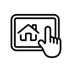 Smart home control icon