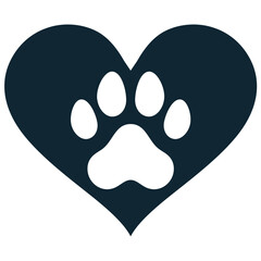 Pet Friendly Icon Vector Ideal for hotel, property, business, and travel graphics indicating accommodation or facilities suitable for animals.