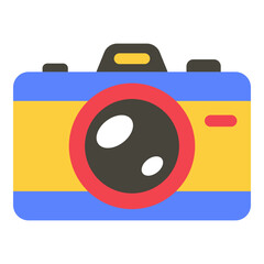 This camera illustration is suitable for Cyber Monday.