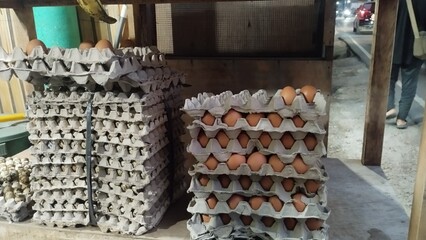 egg sell in the market