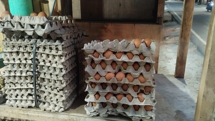egg sell in the market