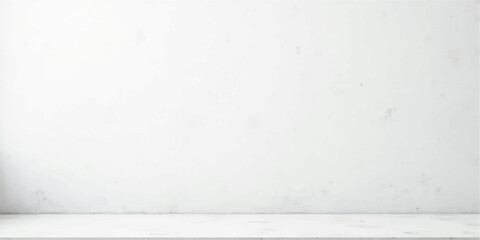 Aged, blank white paint texture on a dirty gray concrete cement wall surface or floor pattern for vintage room architecture design material