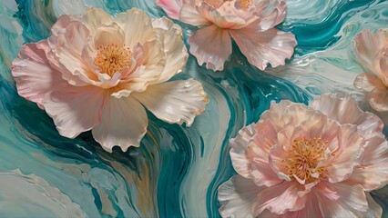  Garden of Sensitivity – Acrylic Abstract Emotion