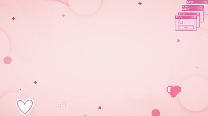 pink valentine background