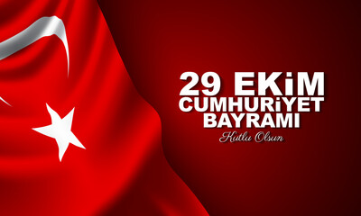 29 ekim Cumhuriyet Bayrami kutlu olsun, Republic Day Turkey.