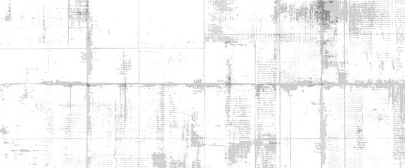 Vector Black And White Old Newspaper Scratch Texture For Creative Design