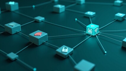 A brightly lit, modern kitchen showcases stainless steel appliances, sleek cabinetry, and a geometric tile backsplash, conveying a sense of minimalist luxury and contemporary design.