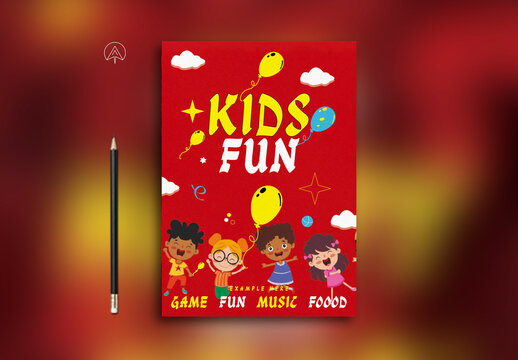 Kids Fun Poster Design