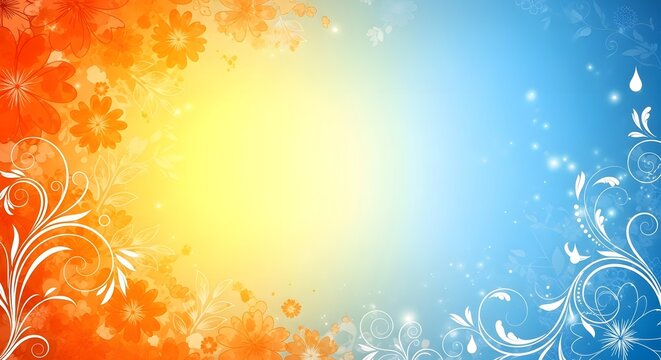 High-resolution gradient background representing a transition from sunrise warmth to ocean coolness.