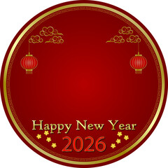 New Year Festival, Greeting Card, Bless, 
Happiness, Celebrate, Send Happiness