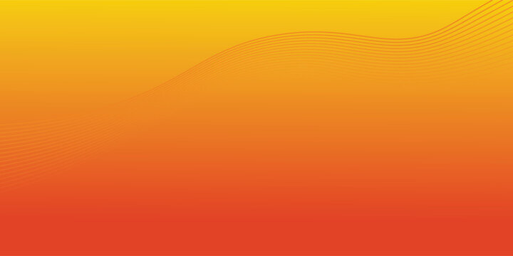 Backgroun orange and yellow Abstack Wave line vector. eps 10