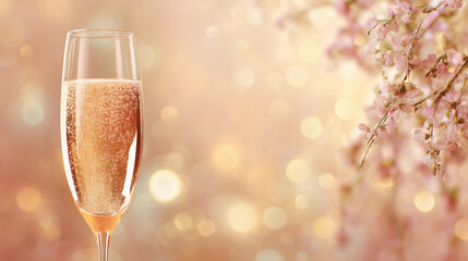 two glasses of champagne