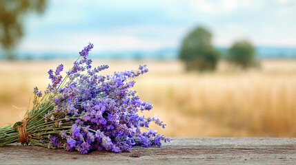 lavender flowers in the garden