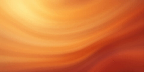 Abstract orange and red background with a soft, smooth satin silk texture and golden, flowing wave patterns for wallpaper design